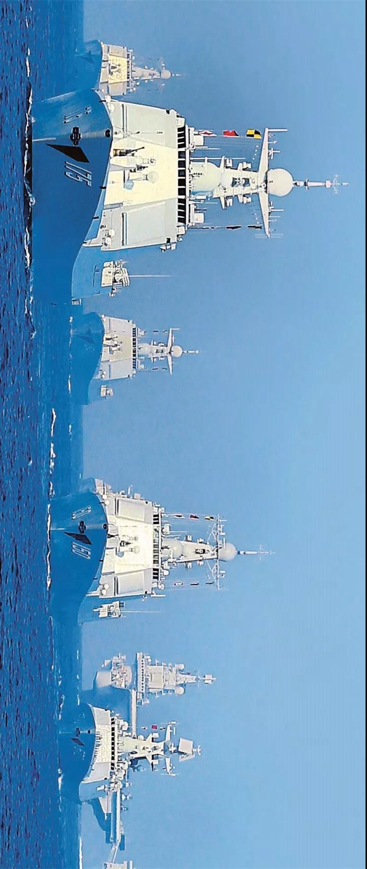 南海阅兵舰队 南海阅兵舰队